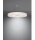 Cylindrical Pendant Light White 90cm E27-3