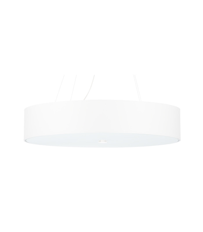 Cylindrical Pendant Light White 60cm E27-1