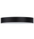 Cylindrical Pendant Light Black 90cm E27-1