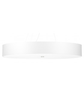 Cylindrical Pendant Light White 100cm E27-1