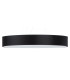 Cylindrical Pendant Light Black 100cm E27-1