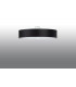 Cylindrical Flush Light Black 70cm E27-2