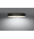 Cylindrical Flush Light Black 90cm E27-3
