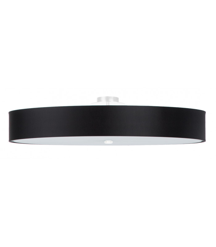 Cylindrical Flush Light Black 100cm E27-1