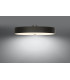 Cylindrical Flush Light Black 100cm E27-3