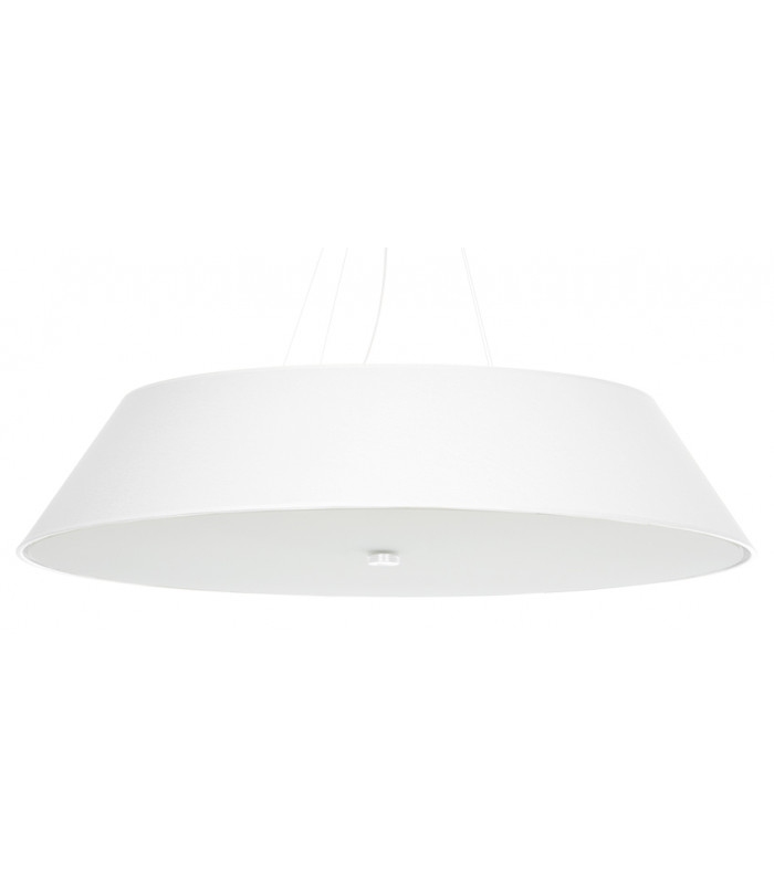 Cylindrical Pendant Light White 70cm E27-1