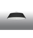 Cylindrical Flush Light Black 70cm E27-2