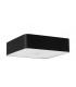 Square Pendant Light Black 55cm E27-1