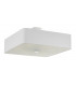 Square Flush Light White 55cm E27-1