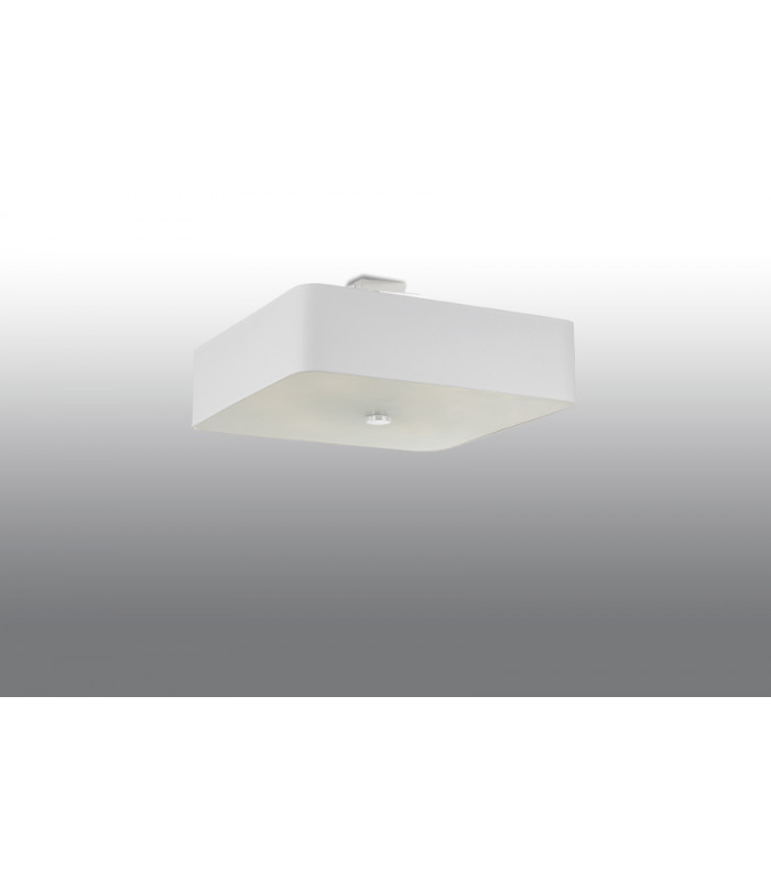 Square Flush Light White 55cm E27-2