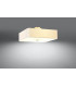 Square Flush Light White 55cm E27-3