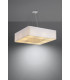 Square Pendant Light White 80cm E27-3