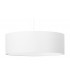 Cylindrical Pendant Light White 45cm E27-1