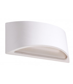 Up & Down Plaster Wall Lamp White G9-1
