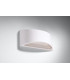 Up & Down Plaster Wall Lamp White G9-2