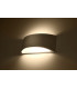 Up & Down Plaster Wall Lamp White G9-3