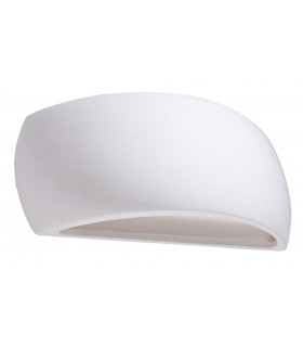 Up & Down Plaster Wall Lamp White G9-1
