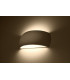 Up & Down Plaster Wall Lamp White G9-3