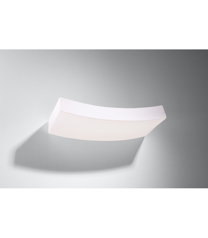 Plaster Uplighters Wall Lamp White G9-2
