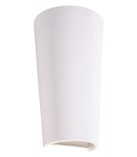 Up & Down Plaster Wall Lamp White E27-1