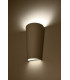 Up & Down Plaster Wall Lamp White E27-3