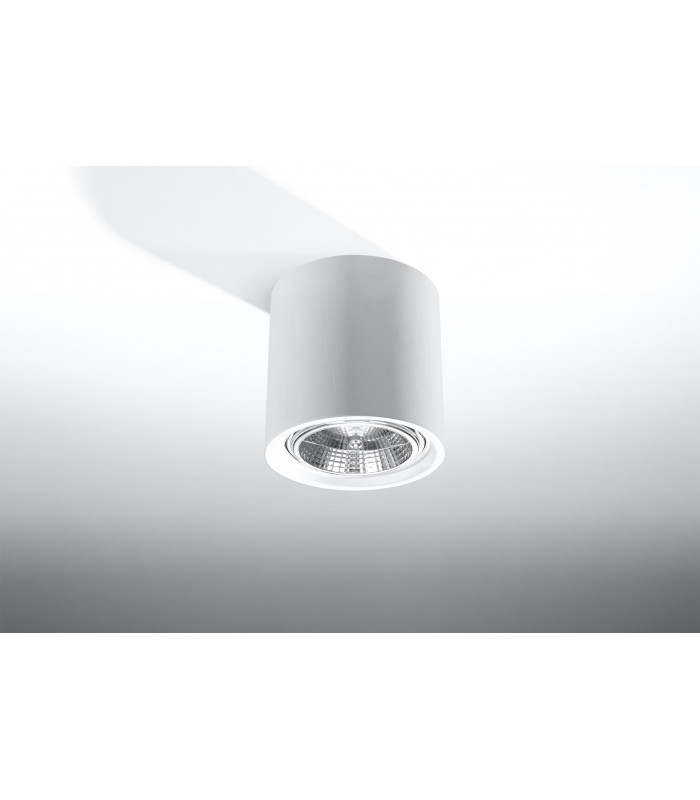 Surface Mounted Downlights Cermaic Wall Lamp White GU10/ES111-2