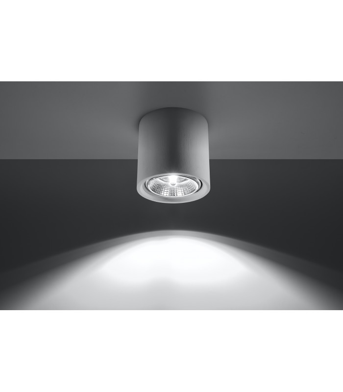 Surface Mounted Downlights Cermaic Wall Lamp White GU10/ES111-3