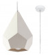 Ceramic Pendant Light White E27-1