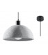 Dome Pendant Light Grey E27-1