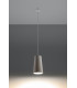 Dome Ceramic Pendant Light White E27-3