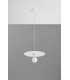 Dome Pendant Light White E27-2