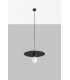 Dome Pendant Light Black E27-2