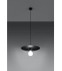 Dome Pendant Light Black E27-3