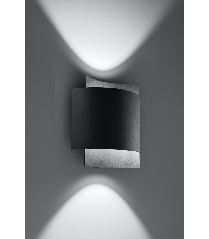 Up & Down Wall Lamp Black G9-4