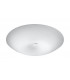 Patterned Glass Flush Light White 43cm E27-1