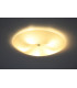 Patterned Glass Flush Light White 63cm E27-3