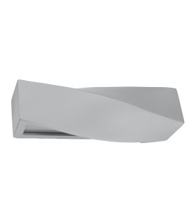 Up & Down Twist Wall Lights  Grey E27-1