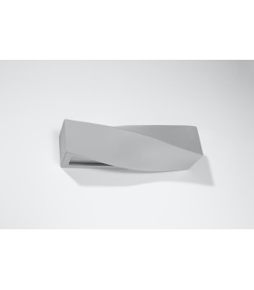 Up & Down Twist Wall Lights  Grey E27-2