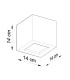 Up & Down Wall Lights  Grey E27-4