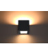 Up & Down Wall Lights  Black E27-3