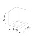 Up & Down Wall Lights  Black E27-4