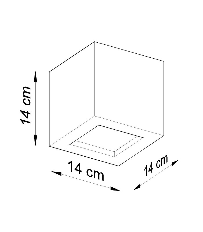Up & Down Wall Lights  Black E27-4