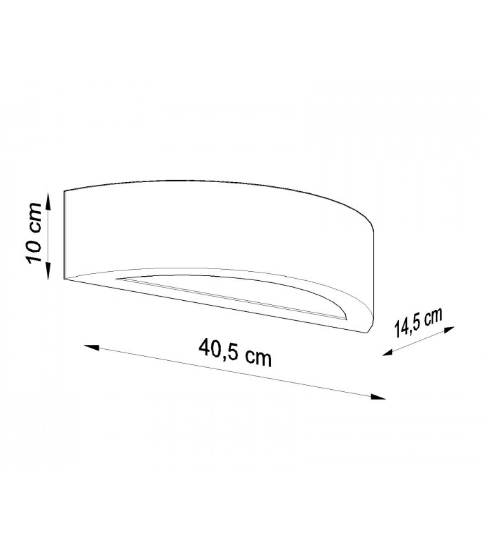 Up & Down Wall Lights  Grey E27-4