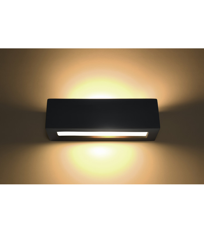 Up & Down Wall Lights  Black E27-3