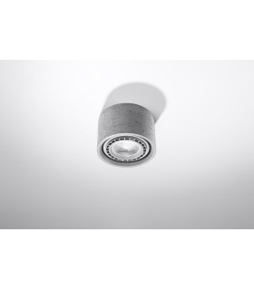 Surface Mounted Downlights Round Flush Light Grey GU10-2