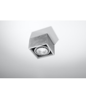Surface Mounted Downlights Square  Flush Light Grey GU10-2