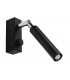 Single Spotlight Reading Wall Lamp Black G9-1