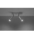 Twin Spotlight Flush 2 Light White G9-3