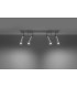 Straight Bar Flush 4Light White G9-3