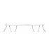 Straight Bar Flush 6 Light White G9-1